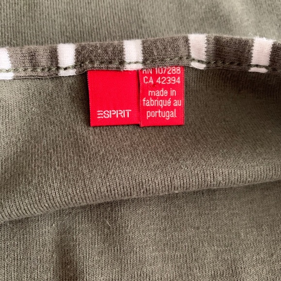 2/$20 Esprit Military Green Halter Top - Picture 10 of 13